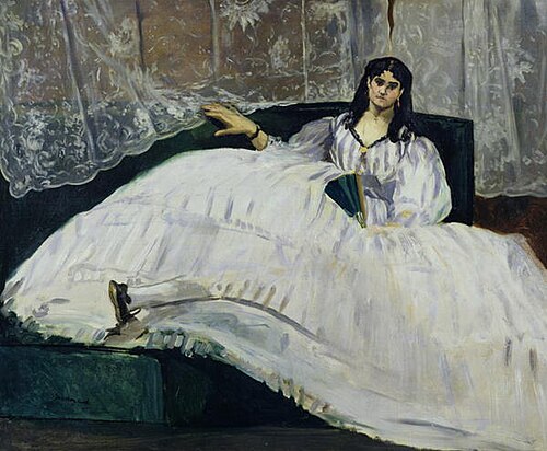 Woman with a Fan, 1862, Édouard Manet