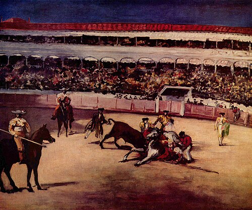 Bullfight, 1865, Édouard Manet