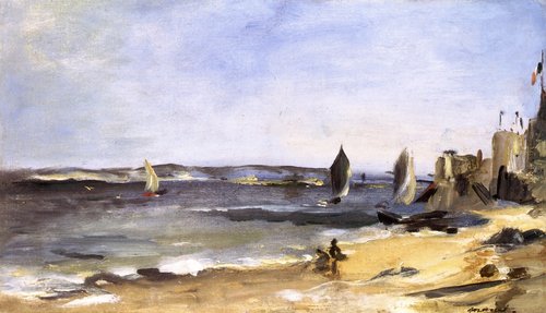 Arcachon, beau temps, 1871, Édouard Manet