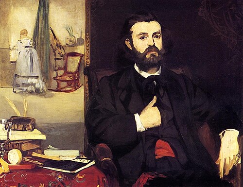 Portrait of Zacharie Astruc, 1866, Édouard Manet