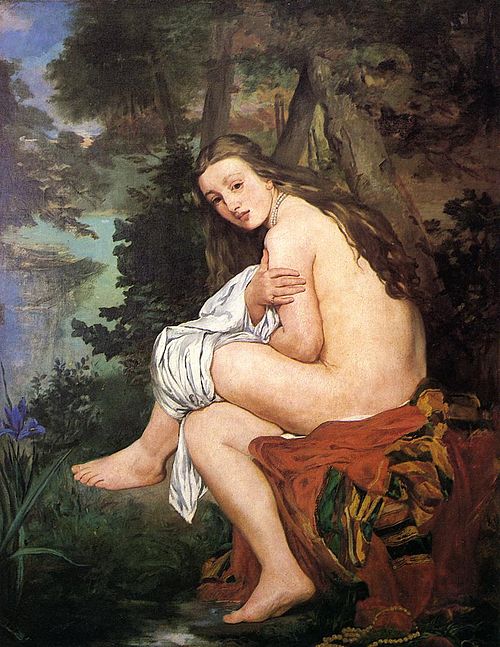 La Nymphe surprise, 1860, Édouard Manet