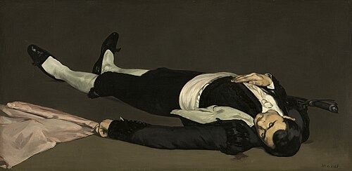 The Dead Toreador, 1864, Édouard Manet