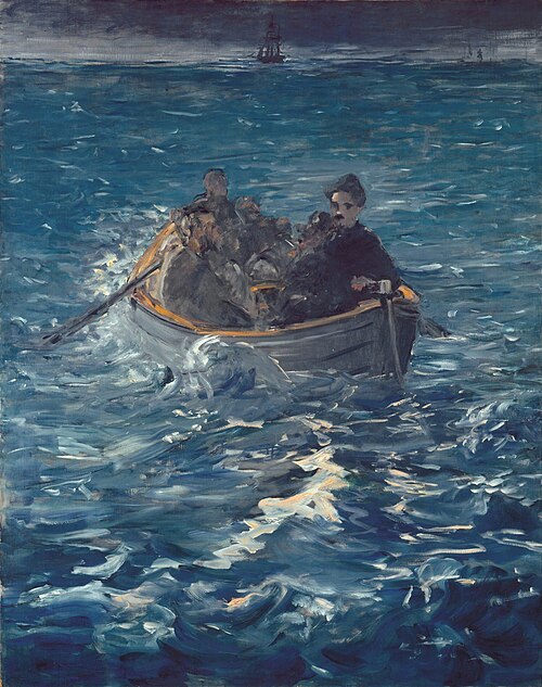 Rochefort's Escape, 1880, Édouard Manet
