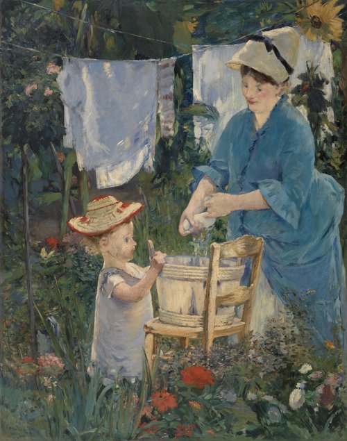 Laundry, 1875, Édouard Manet