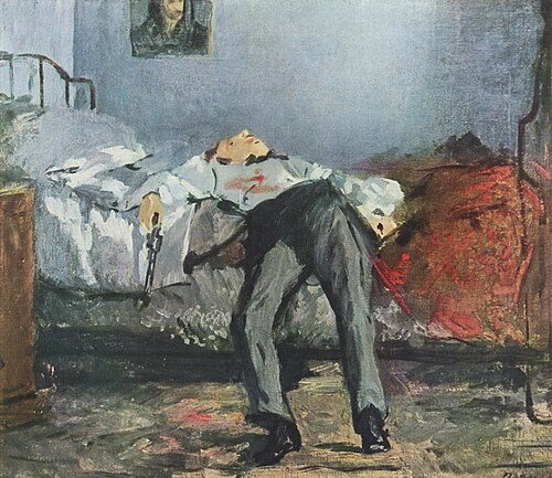 Le Suicidé, 1877, Édouard Manet