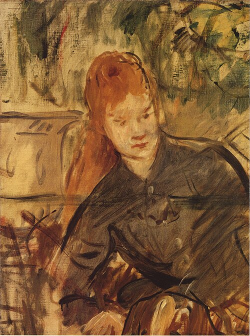 Femme à mi-corps, 1880, Édouard Manet