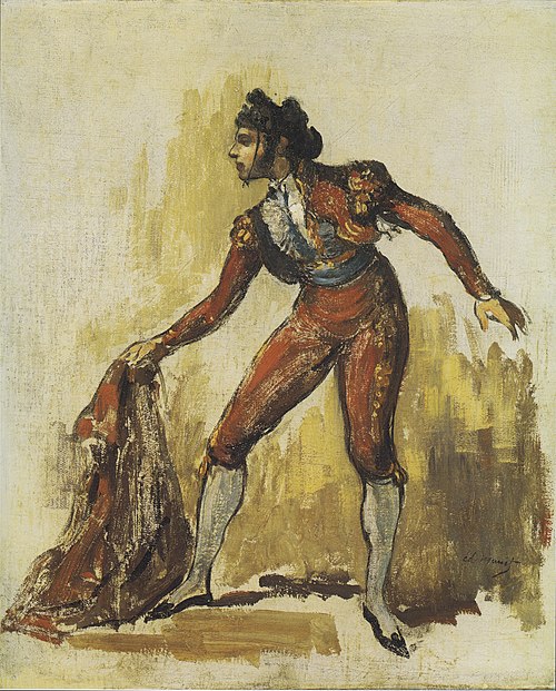 Jeune femme en costume de toréador, 1862, Édouard Manet