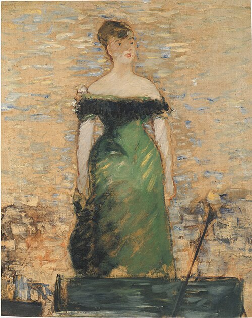 Chanteuse de café-concert, 1876, Édouard Manet