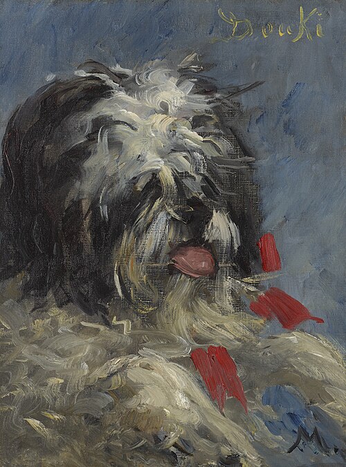 Le chien 'Donki', 1876, Édouard Manet