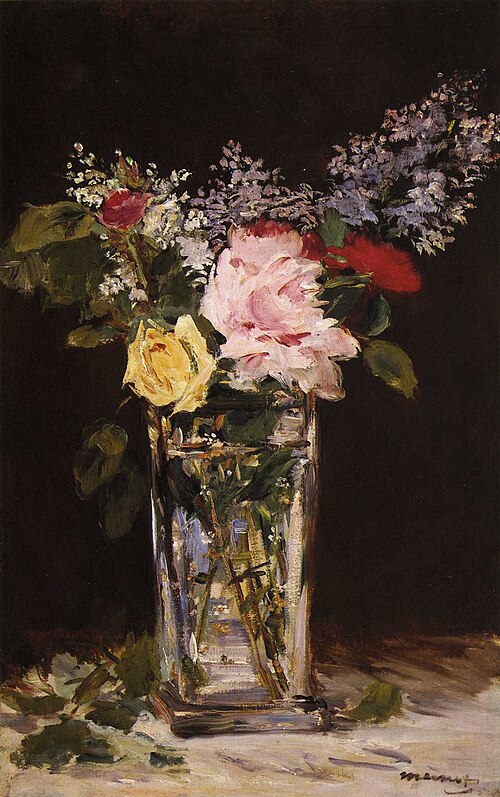 Roses et lilas, 1882, Édouard Manet