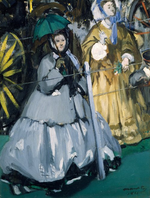 Women at the Races, 1866, Édouard Manet