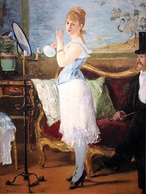 Nana, 1877, Édouard Manet