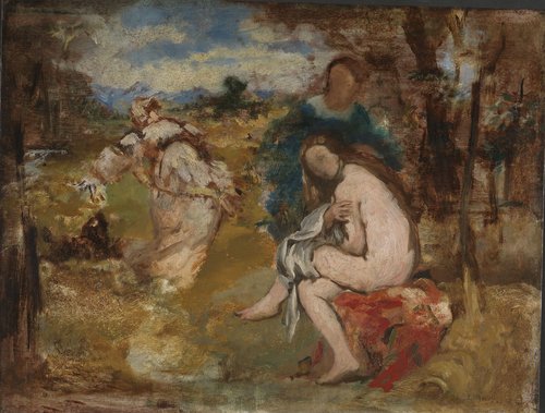 Surprised nymph, 1860, Édouard Manet