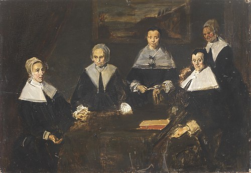 Regentesses of the Old Men's Almshouse in Haarlem (copy), 1872, Édouard Manet