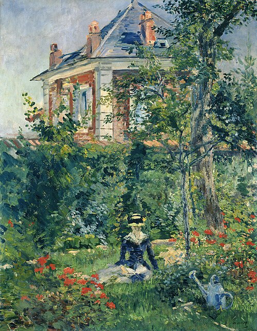 A Garden Nook at Bellevue, 1880, Édouard Manet