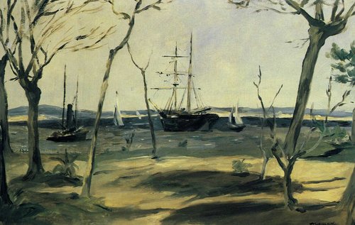 The Bassin d'Arcachon, 1871, Édouard Manet