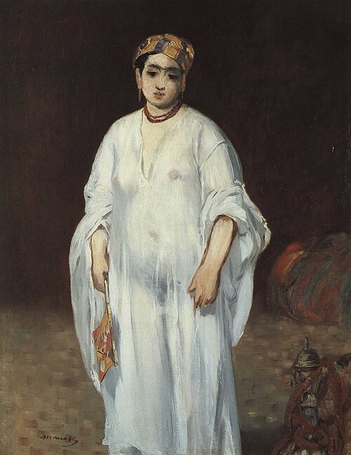 Young Woman in Oriental Garb, 1871, Édouard Manet