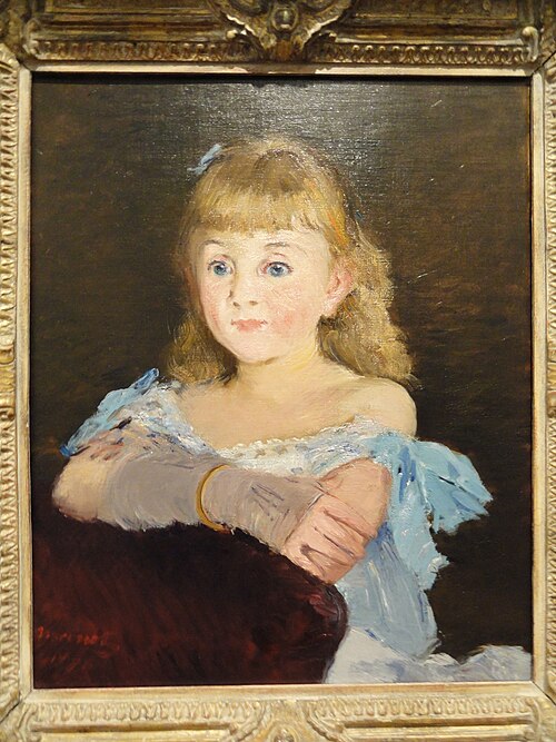 Portrait of Lise Campineanu, 1878, Édouard Manet