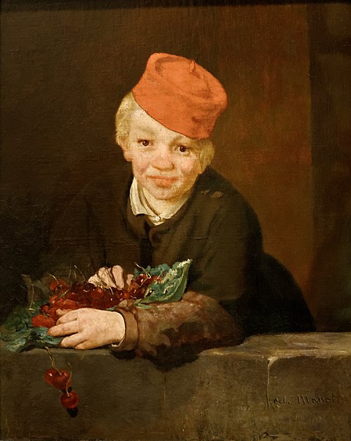 L'enfant aux cerises, 1858, Édouard Manet