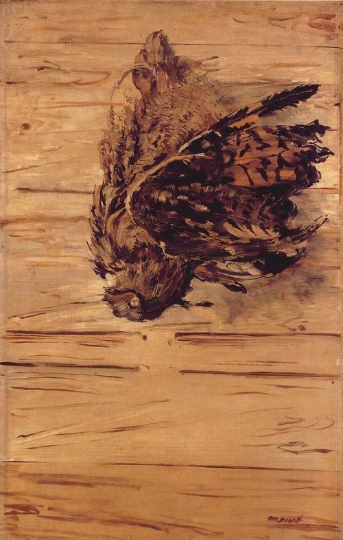 Dead Eagle Owl, 1881, Édouard Manet