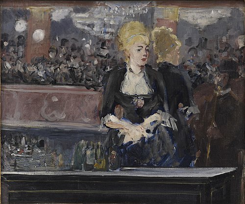 Un bar aux Folies-Bergère, 1881, Édouard Manet
