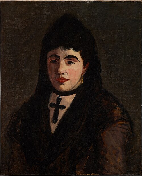 Espagnole à la Croix Noire, 1865, Édouard Manet