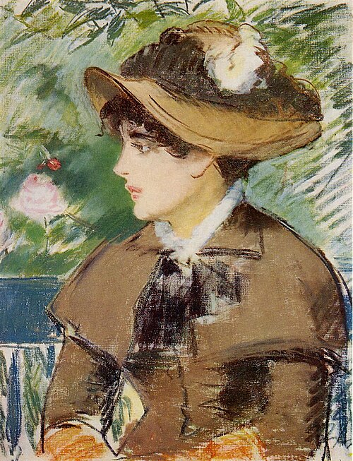 Woman on a Bench, 1879, Édouard Manet