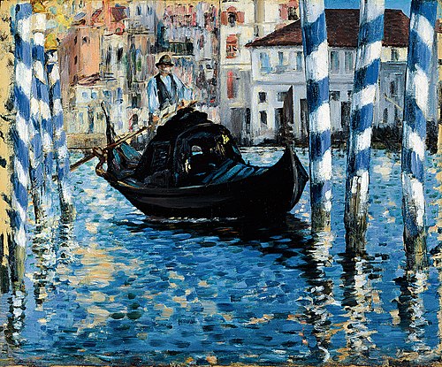 The grand canal of Venice (Blue Venice), 1874, Édouard Manet