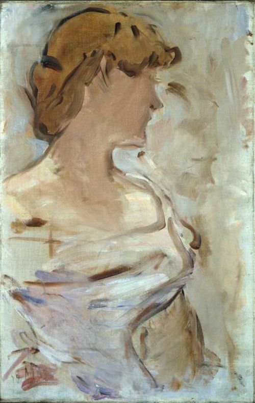 Au Bal – Marguerite de Conflans en toilette de bal, 1875, Édouard Manet