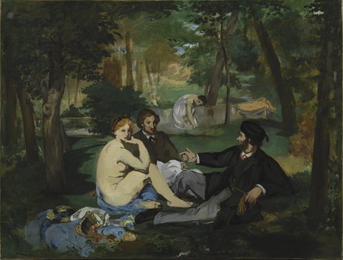 Study for Le Déjeuner sur l'herbe, 1865, Édouard Manet