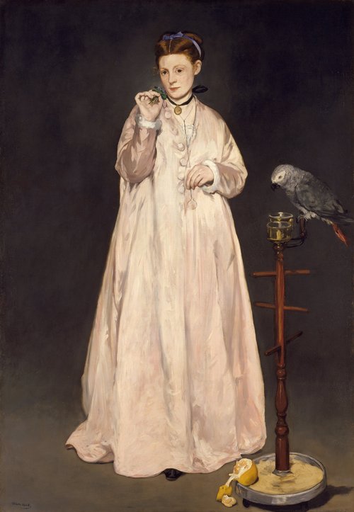 Young Lady in 1866, 1866, Édouard Manet