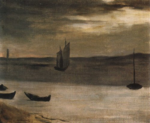 Le bassin d'Arcachon, 1871, Édouard Manet