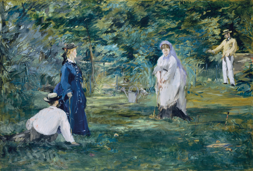 The Croquet Game, 1873, Édouard Manet