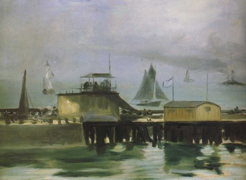 La jetée de Boulogne, 1868, Édouard Manet
