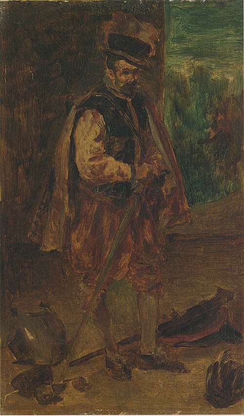 L'homme avec une canne, 1865, Édouard Manet