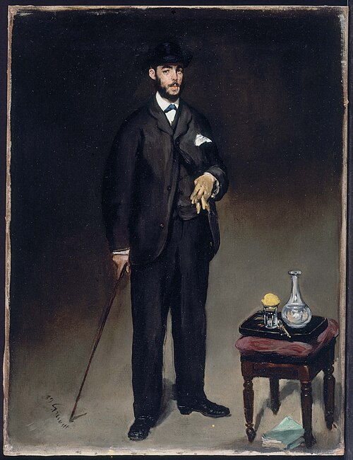 Portrait de Théodore Duret, 1868, Édouard Manet