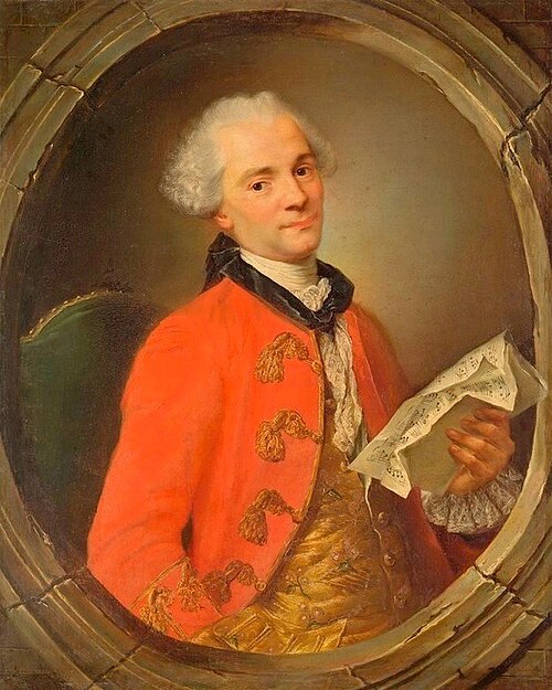 Muzyk (Niccolo Piccini?), 1760, Antoni Albertrandi