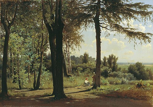 The Noon on the Forest Border, 1871, Vladimir Ammon