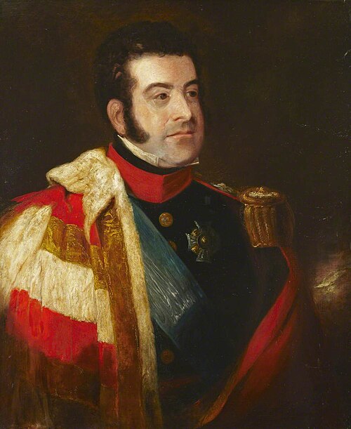Major General George Augustus Frederick Fitzclarence (1794–1842), 1st Earl of Munster, 1831, James Atkinson