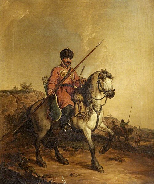 A Tartar on a Horse, 1809, John Augustus Atkinson