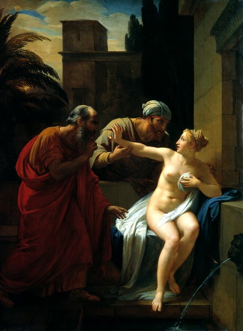 Susannah and the Elders, 1822, Piotr Bassine