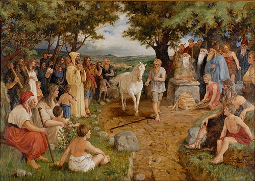 Horse of Destiny, 1887, Arturs Baumanis