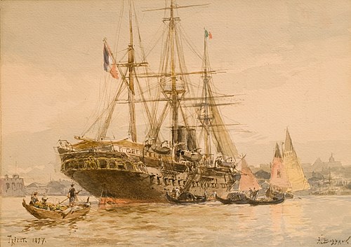 Port of Triest, 1897, Aleksandr Karlovich Beggrov