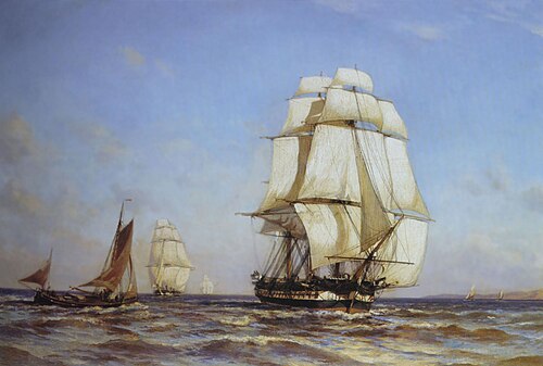 Frigate „Mercury“, 1879, Aleksandr Karlovich Beggrov
