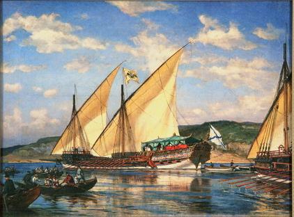 Galera "Tver", 1879, Aleksandr Karlovich Beggrov