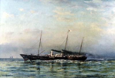Yacht "Livadiya", 1878, Aleksandr Karlovich Beggrov
