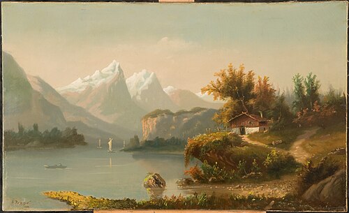 Paysage, 1896, Aleksandr Karlovich Beggrov