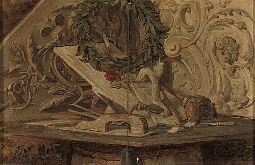 Nature morte, 1890, Henricus Johannes Melis