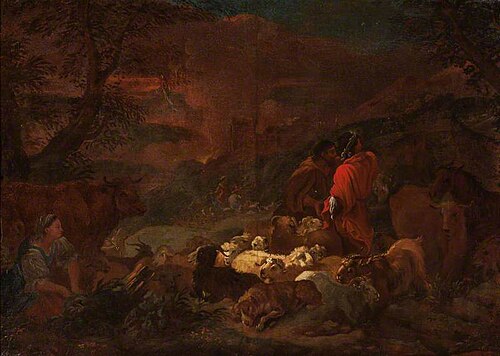 An Old Testament Scene, , Giovanni Benedetto Castiglione