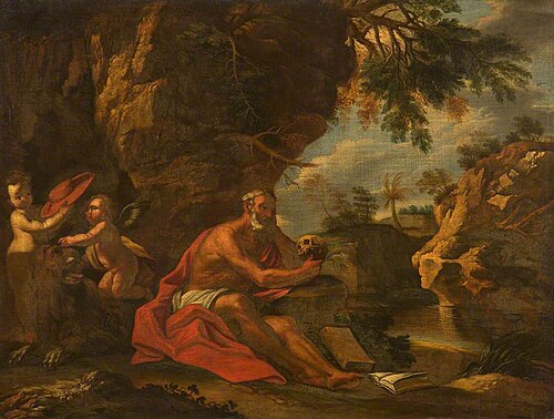 Saint Jerome, , Giovanni Benedetto Castiglione